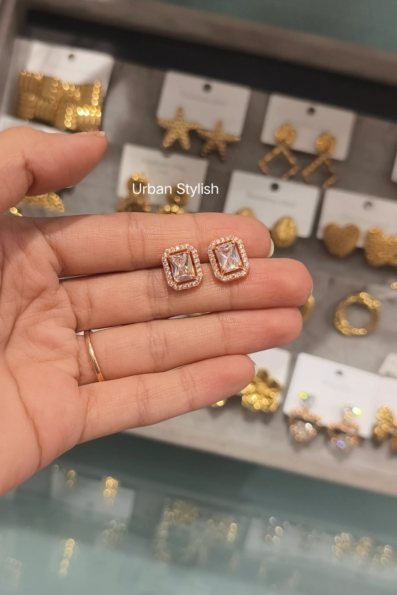 JANNAT SPARKLE FANCY EARRINGS