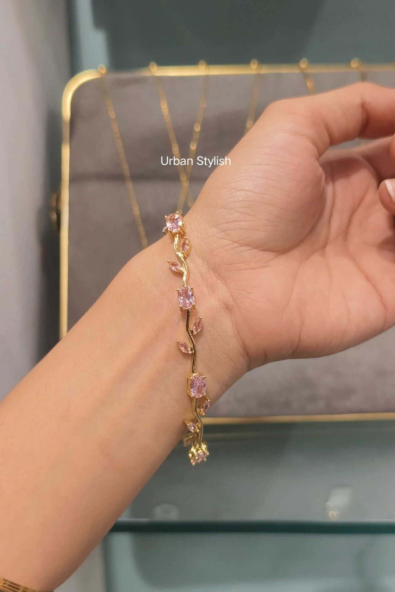 NAYRA ROSE TULIP BRACELET