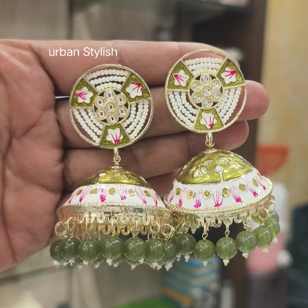 MEHNDI OVER SIZE JHUMKI