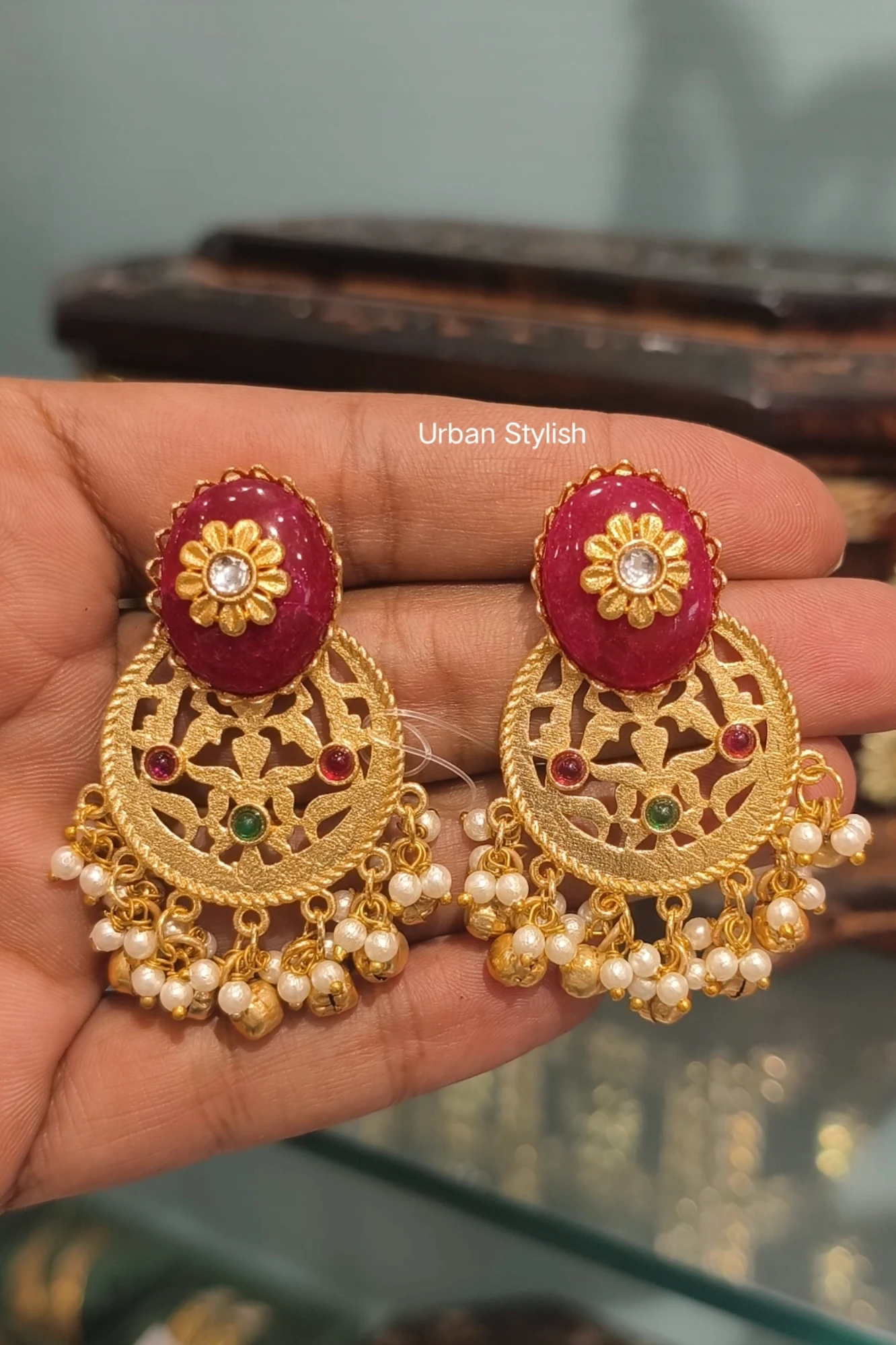 HOOR KASHMIRI EARRINGS