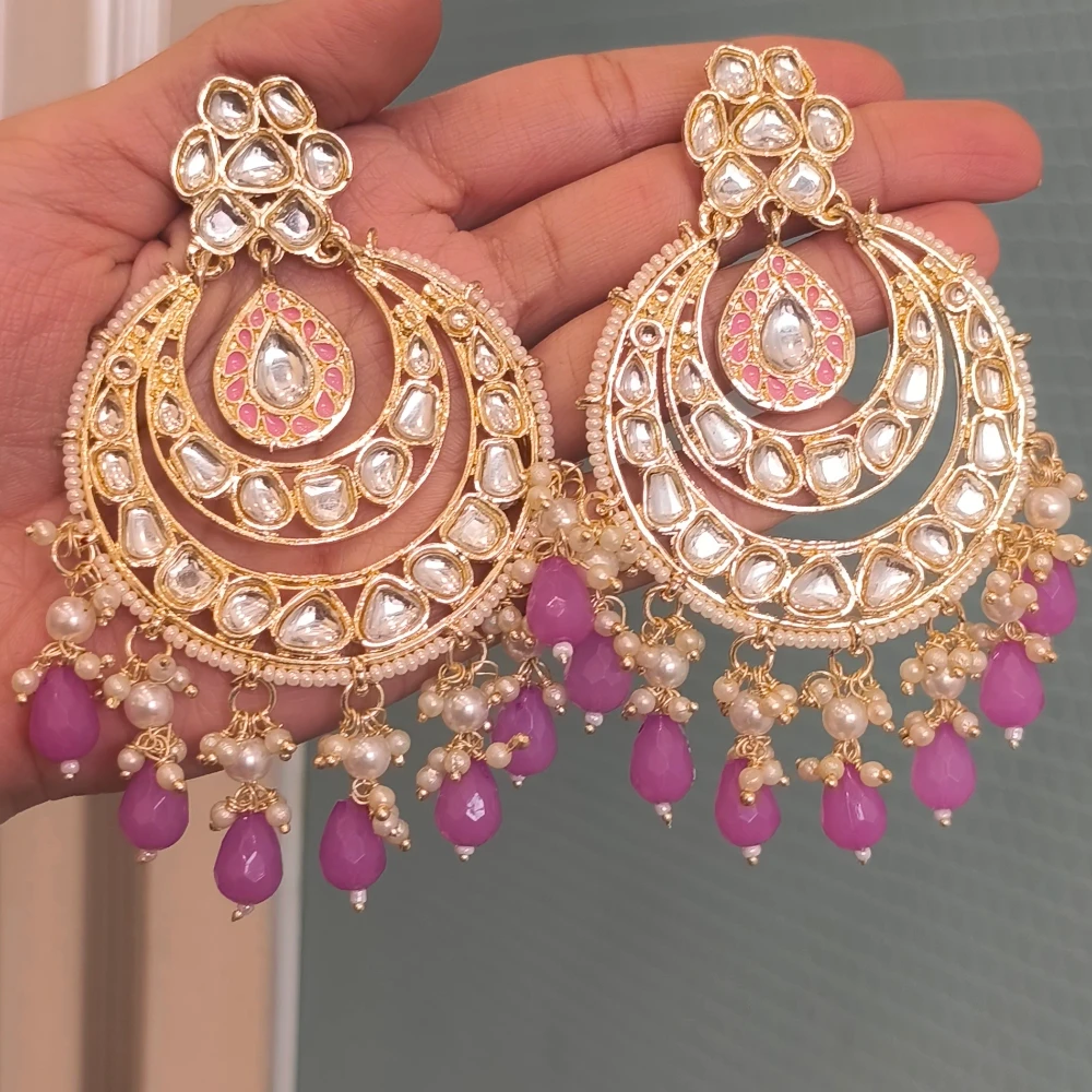 MEHTAB ROUND EARRINGS