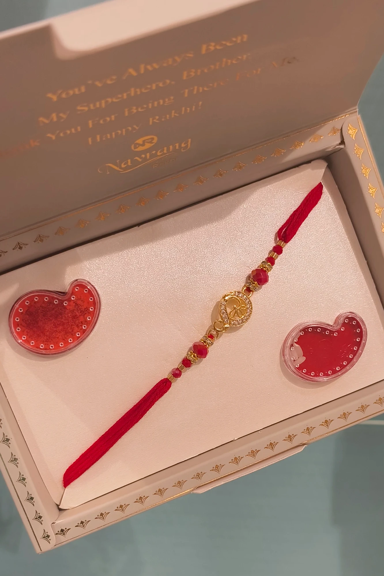 HANIA RED RAKHI