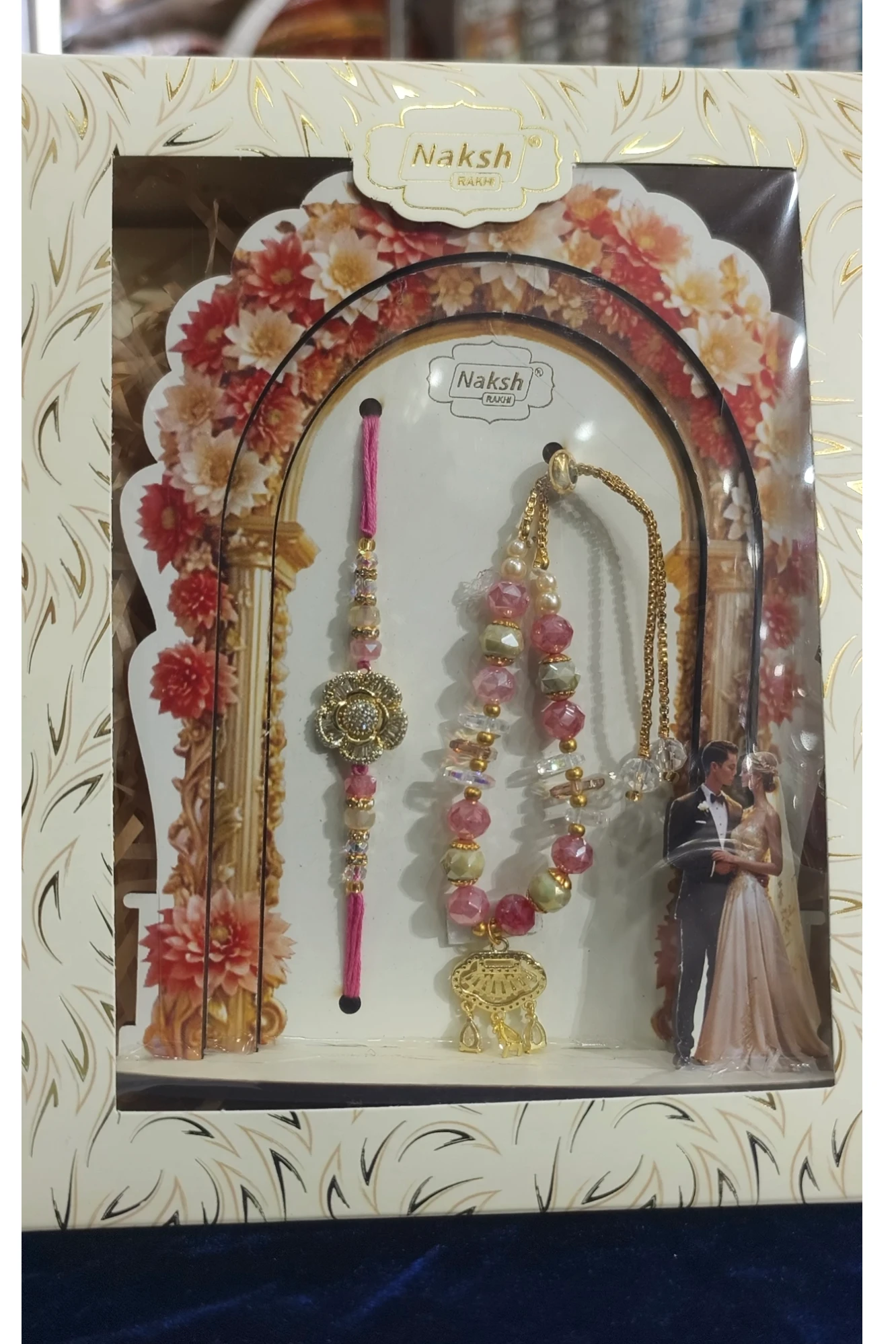 NOOR E PINK BHAI BHABHI RAKHI (9901)