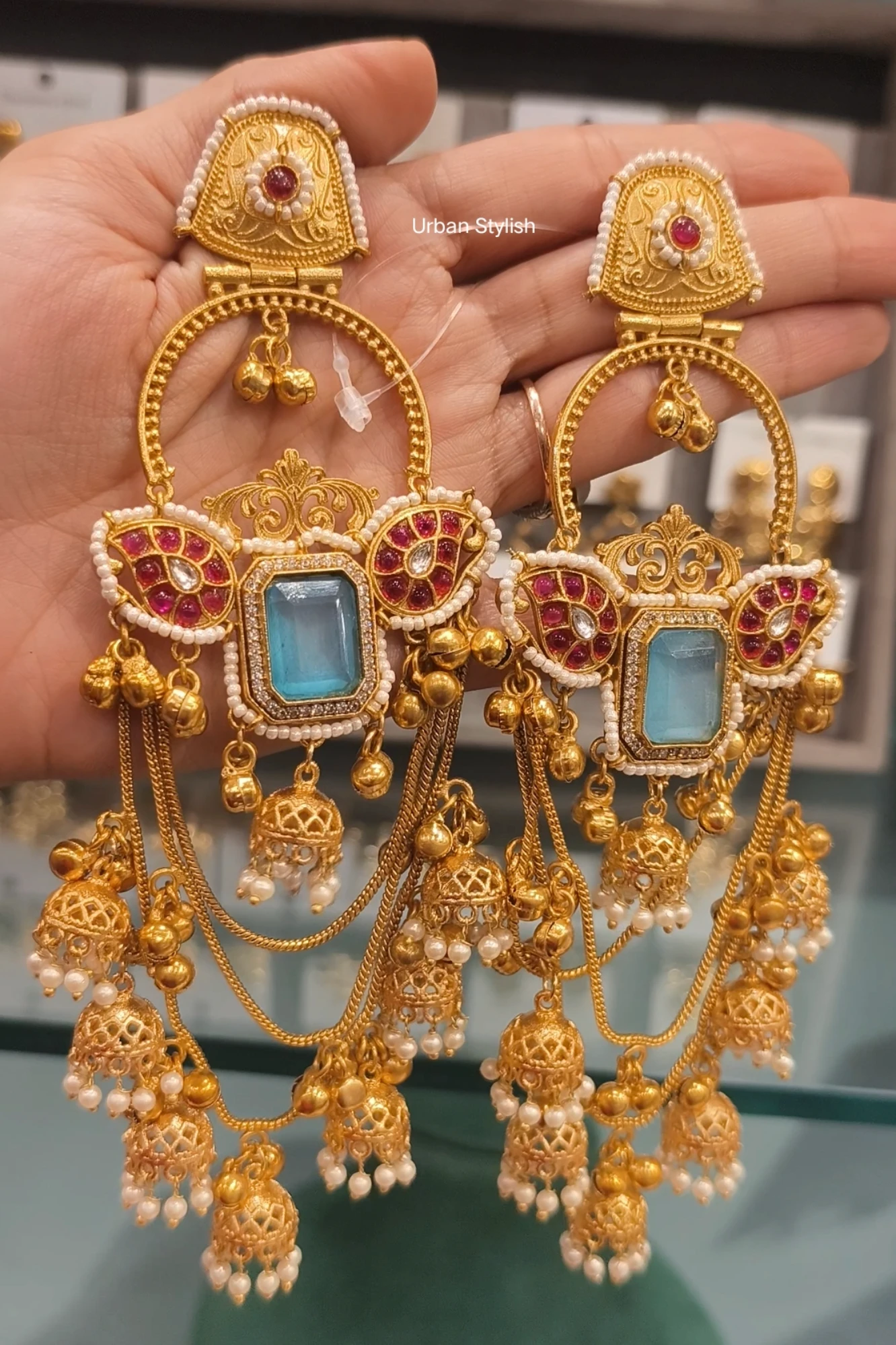 AZIZ KASHMIRI EARRINGS