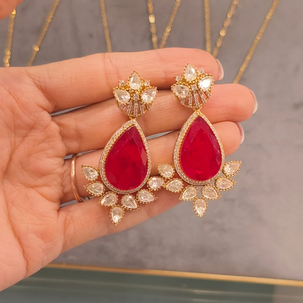 FAZIZA MOISSANITE JEWELLERY SET