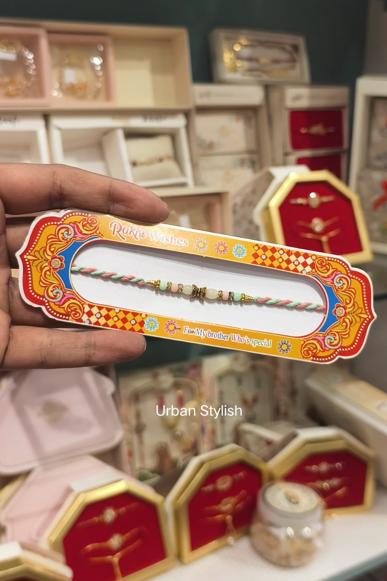 ROPE OF LOVE THREAD RAKHI (A24)