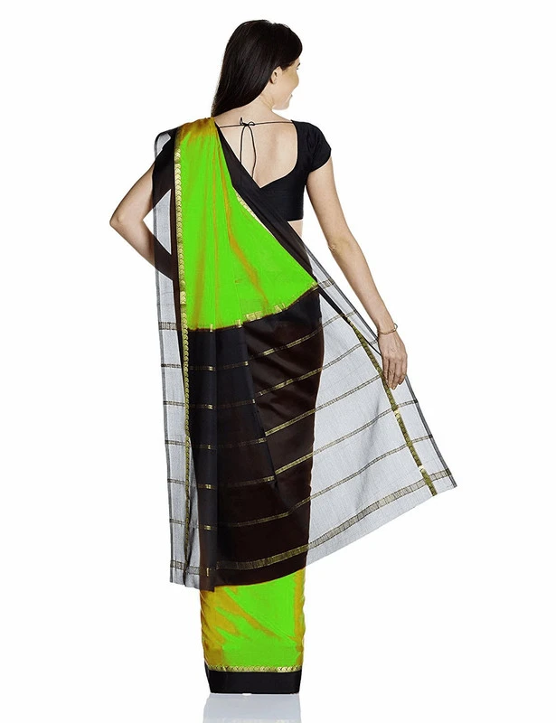 Regal Pure Mysore Silk Saree in Deep Purple with Traditional Border & Zari Work