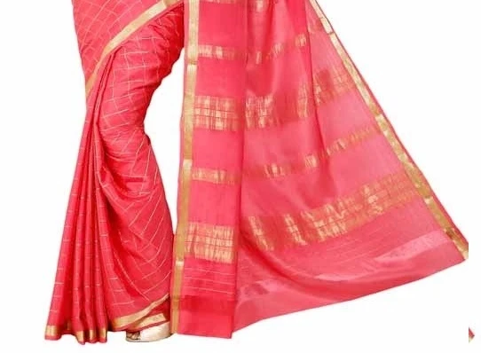 Striking Pure Mysore Silk Saree in Cobalt Blue & Zari Weave