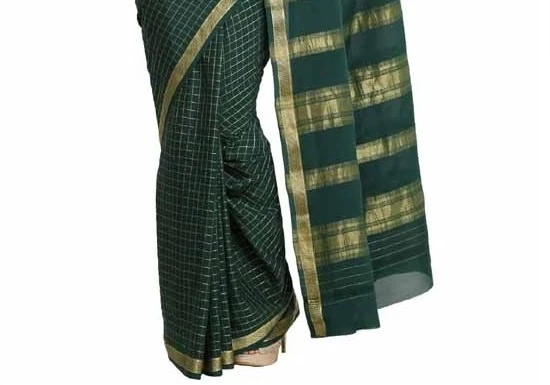 Vibrant Pure Mysore Silk Saree in Vermillion Red & Intricate Gold Zari