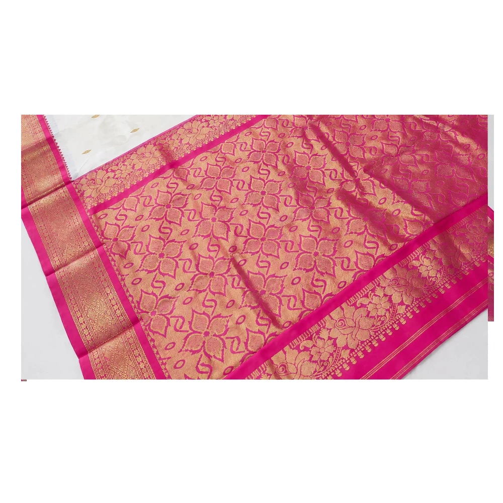 Lite Green traditional silk saree with zari border for festive and wedding occasions