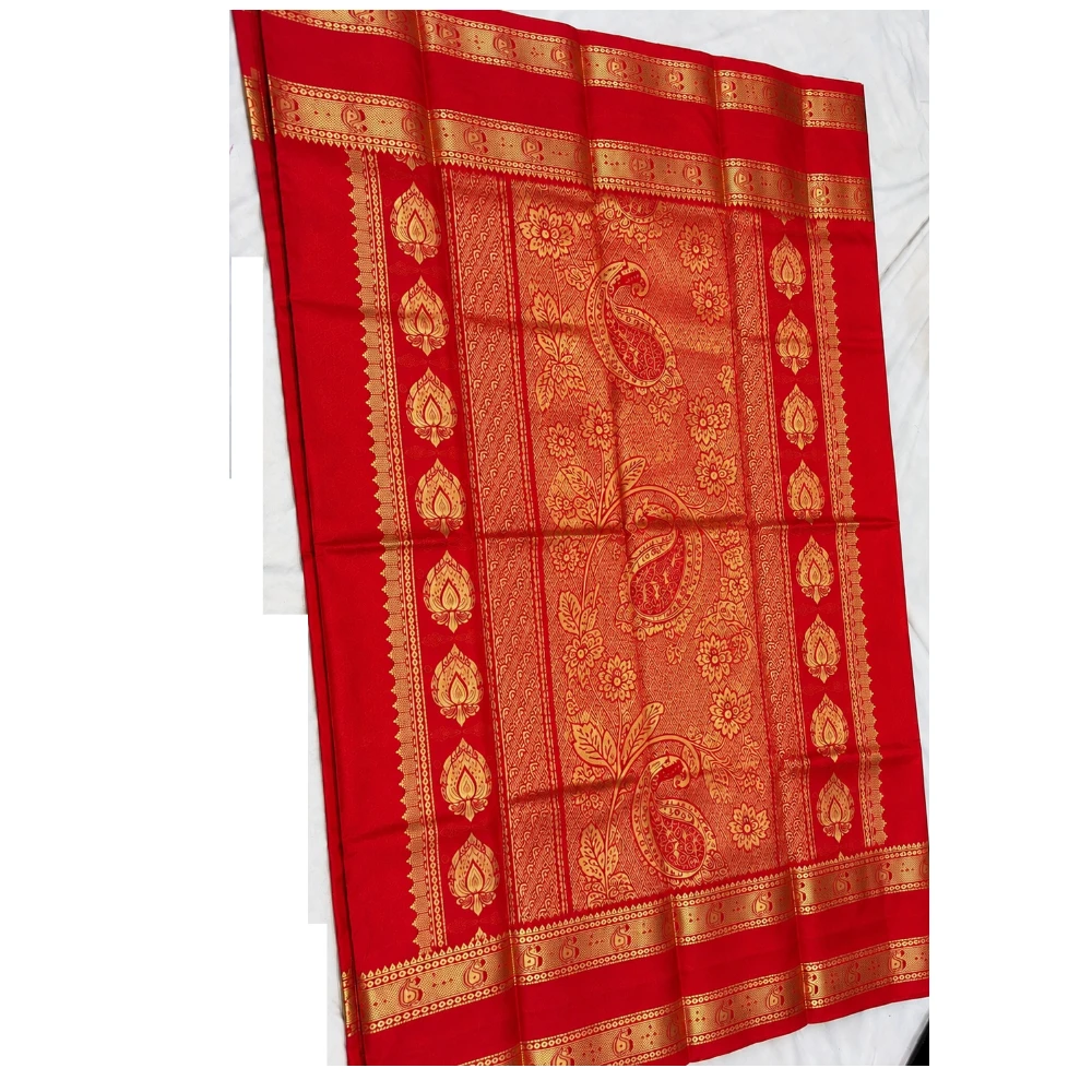 Exclusive Kanchipuram Pure Silk Saree with Pure Silk Blouse - Deep Pink