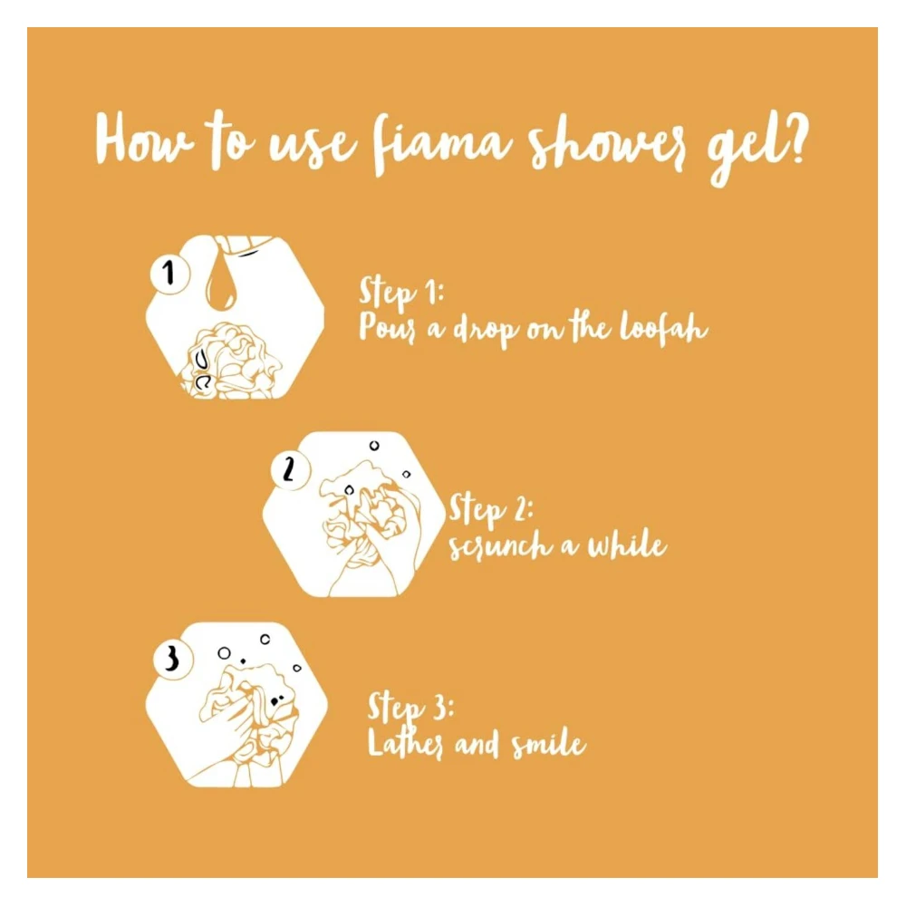 Fiama Body Wash Shower Gel Golden Sandalwood Oil and Patchouli, 250ml, Body Wash for Women & Men with Skin Conditioners for Soft and Luxurious Skin, Suitable for All Skin Types