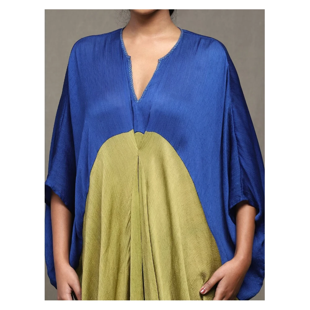Blue Copland Kaftan Dress