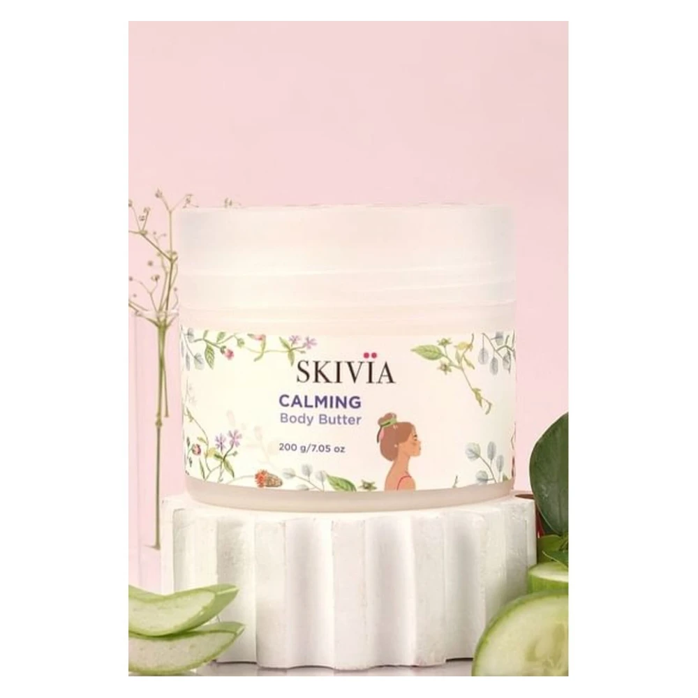 Skivia Calming Body Butter With Saffron & Lavender - 200 g