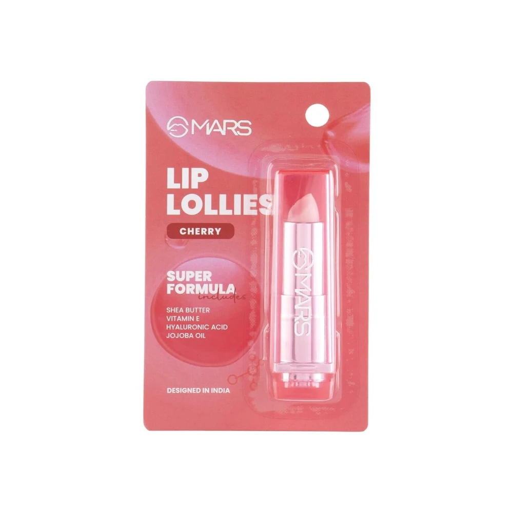 MARS Tinted Lip Balm for Men & Women | Non-Sticky, Moisturising & Nourishing | Enriched with Vitamin-E, Jojoba Oil, Shea Butter and Hyaluronic Acid (3.2g) (STRAWBERRY) (Color-Strawberry)
