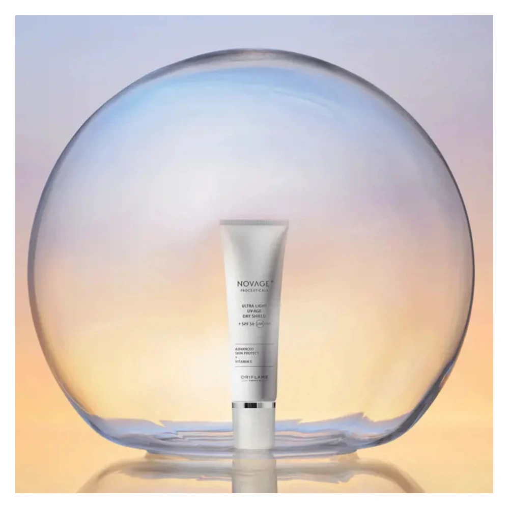 NOVAGE Proceuticals Ultra Light UV-Age Day Shield + SPF 50 Size- 30 ml (SPF-50-30ml)