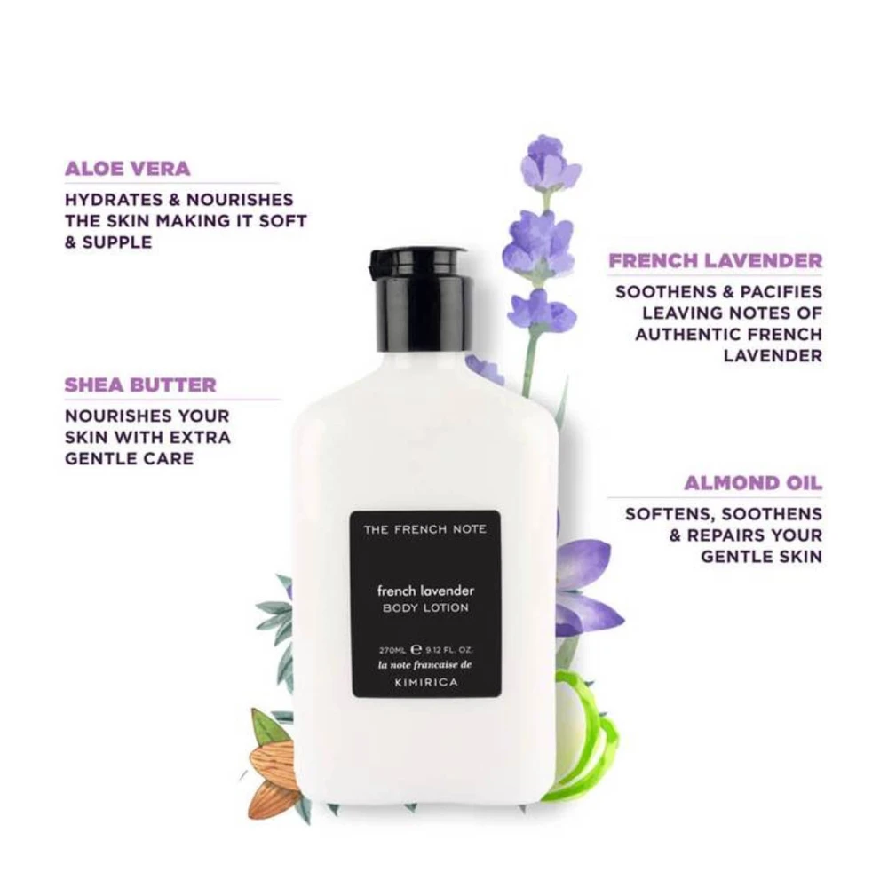 THE FRENCH NOTE BODY LOTION--270ml, 9.12 Fl.oz. (270ml)