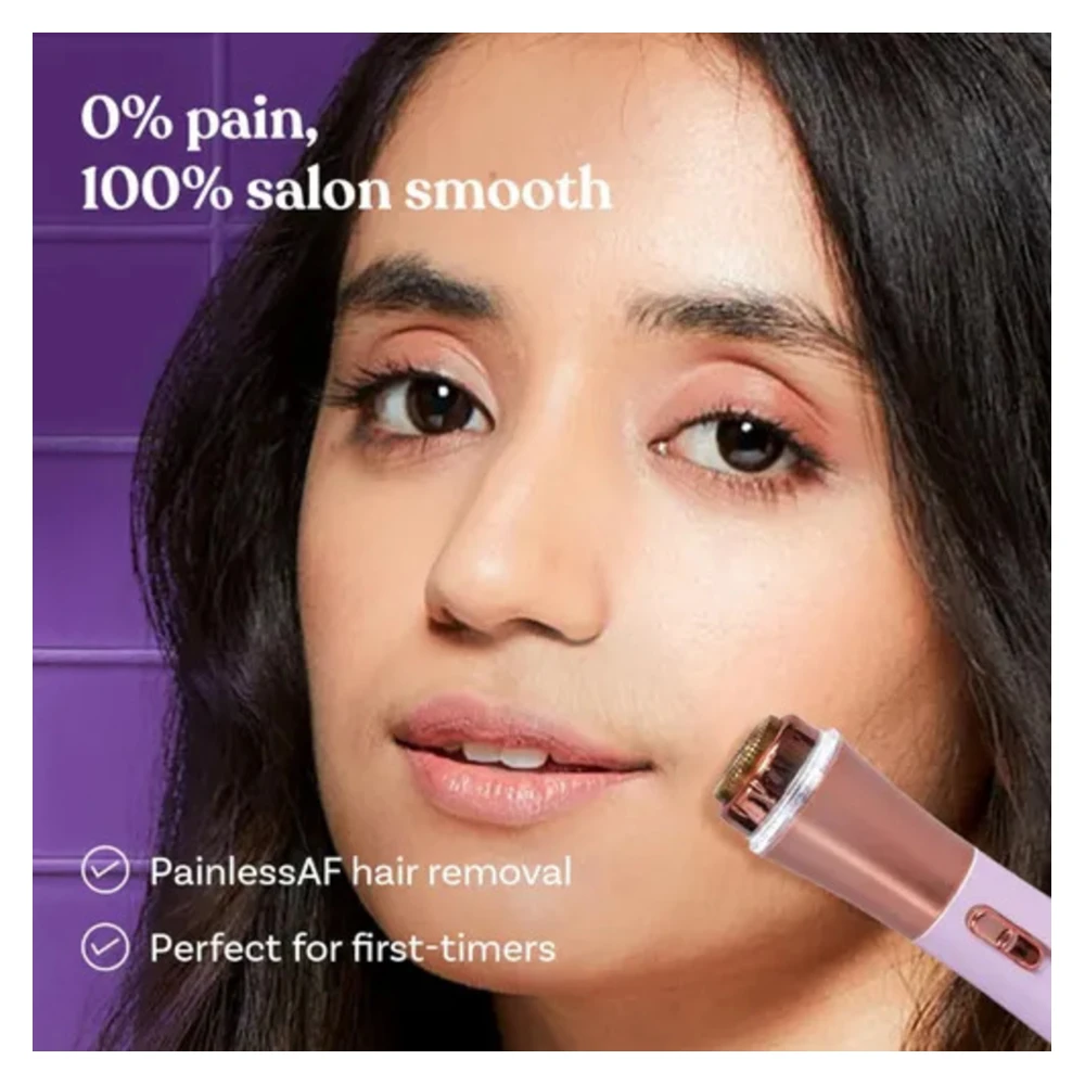 Mini Facial Trimmer| Fuzzoff Face | Lipstick-sized | Rechargeable