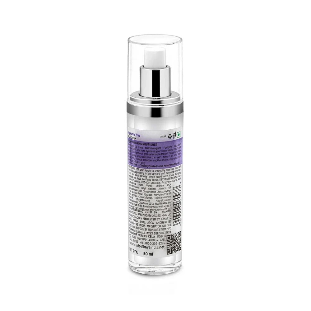 Purifying Nourisher | Hydrating & Acne Control Face Cream 50ml (Sixe-50 ml)