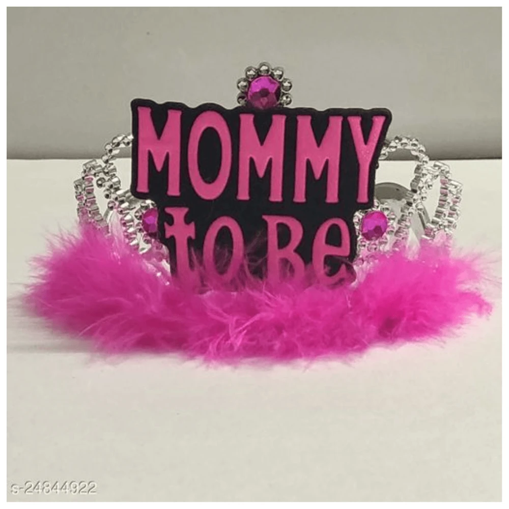Mom To Be Crown Pink wearable