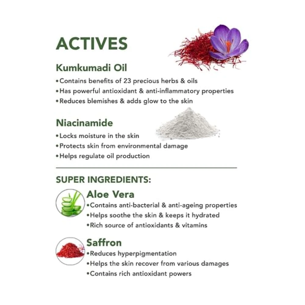 Skivia Kumkumadi Replenishing Night Cream with Hyaluronic Acid & Aloe Vera