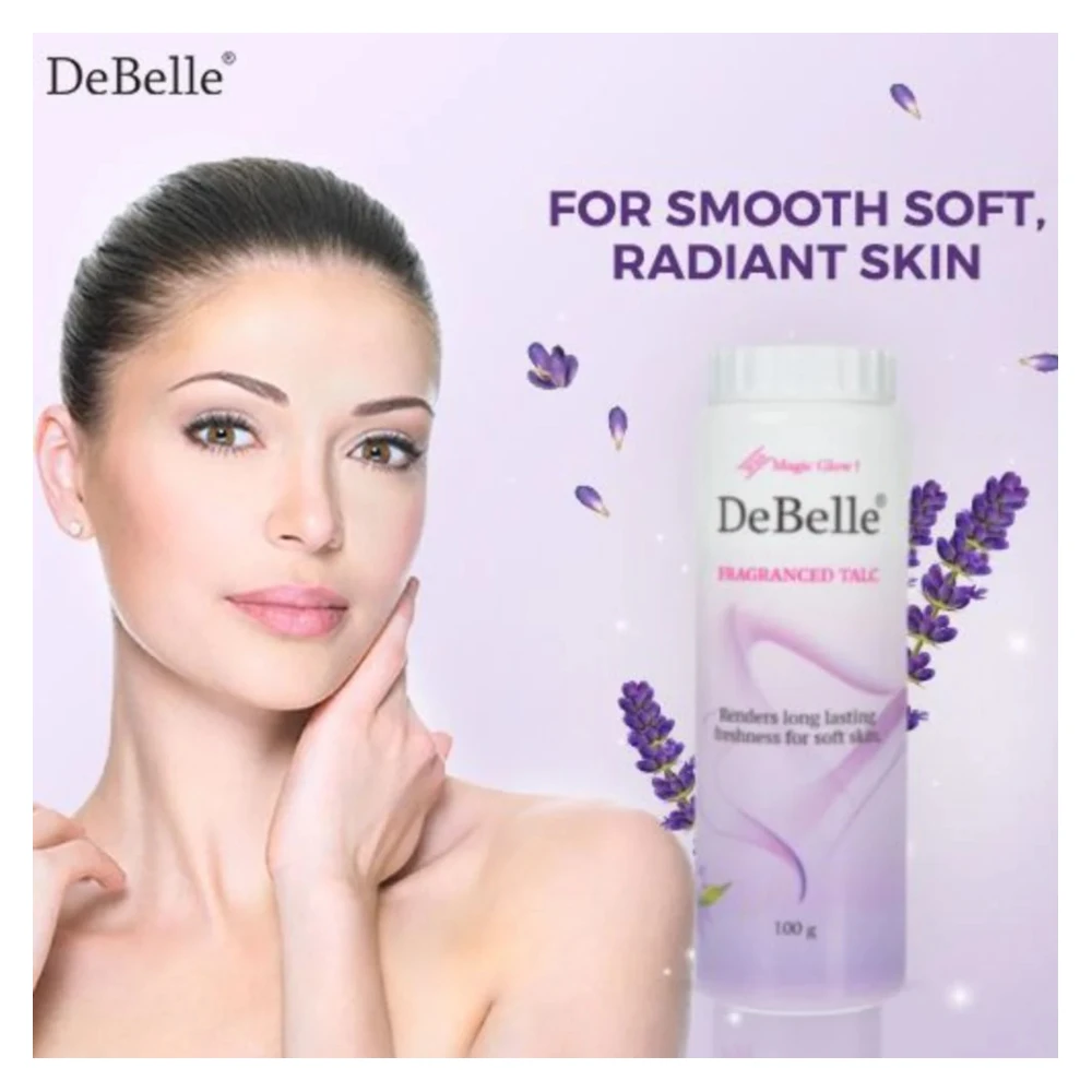 DeBelle Fragranced Talc 100g Size-100 gm (100gm)