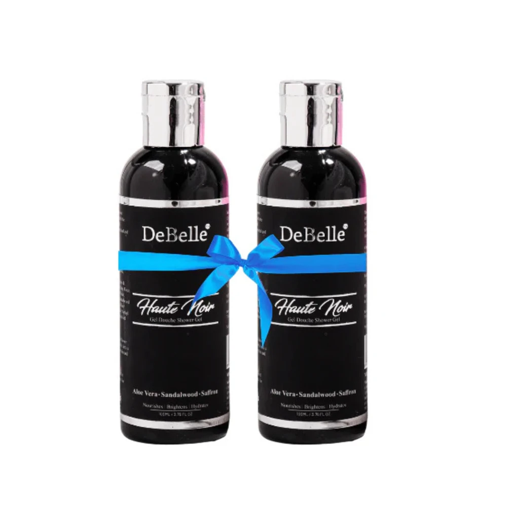 DeBelle Gel Douche Shower Gel Combo of 2 (Haute Noir)  Size- 100 ml