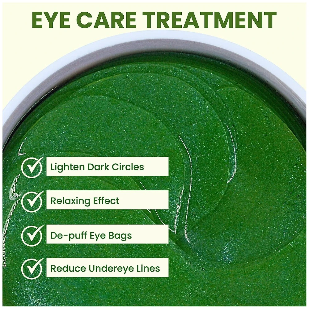 Azah Under Eye Patches for Dark Circles (Aleo Vera) (Free Size)