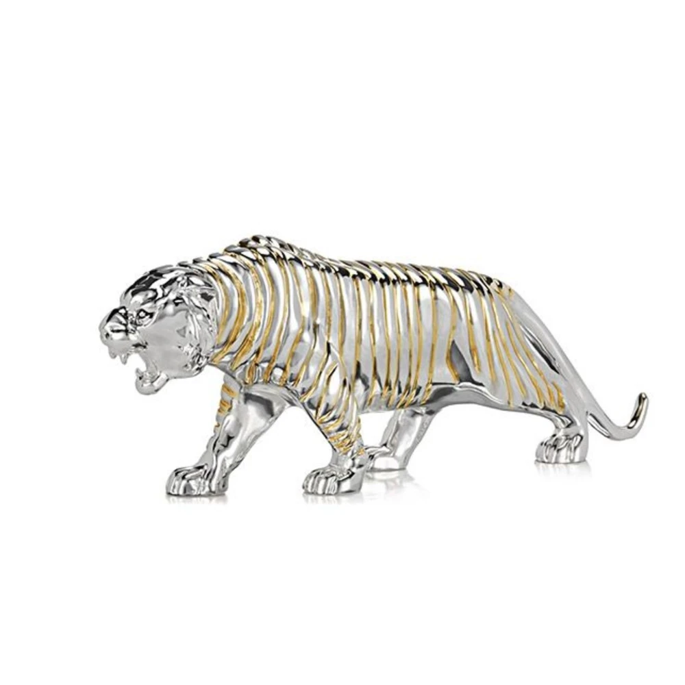 Ribbed Tiger Gold and Silver 13H