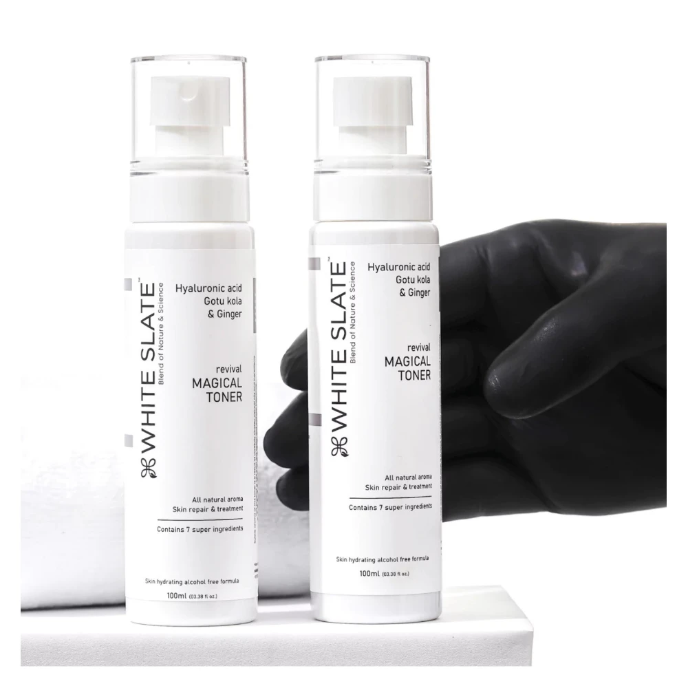 Hyaluronic acid, Gotu Kola & Ginger Revival Magical Toner - 100 ML -03.38 fl oz. (Size- 100 ML 03.38 fl oz.)