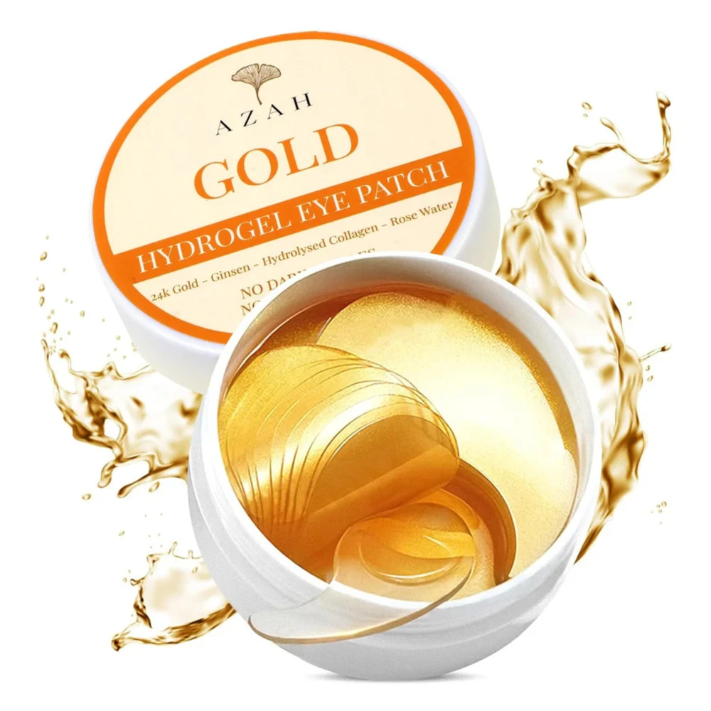 Azah Under Eye Patches for Dark Circles (Gold)