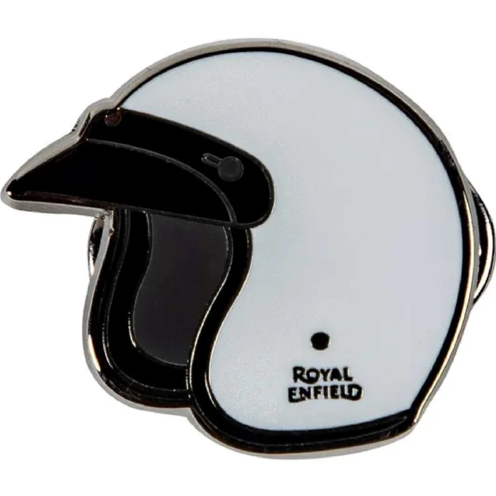 HELMET PIN- White