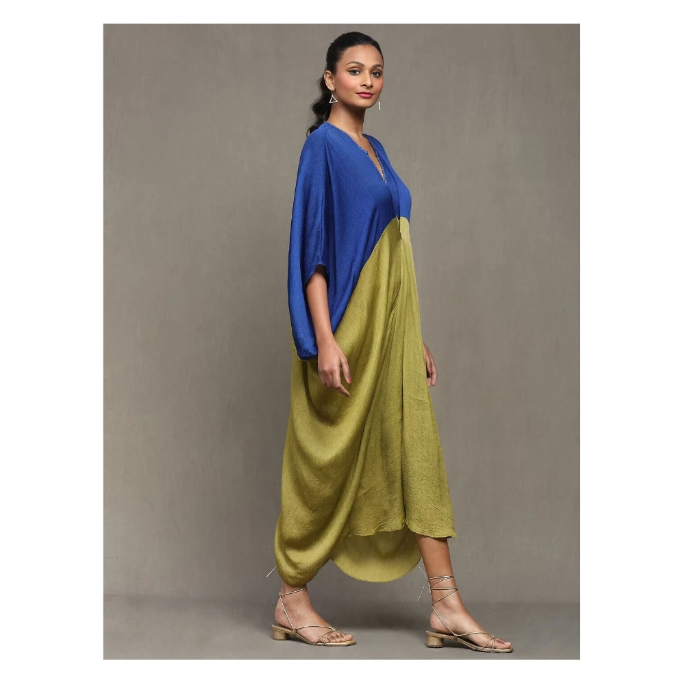 Blue Copland Kaftan Dress