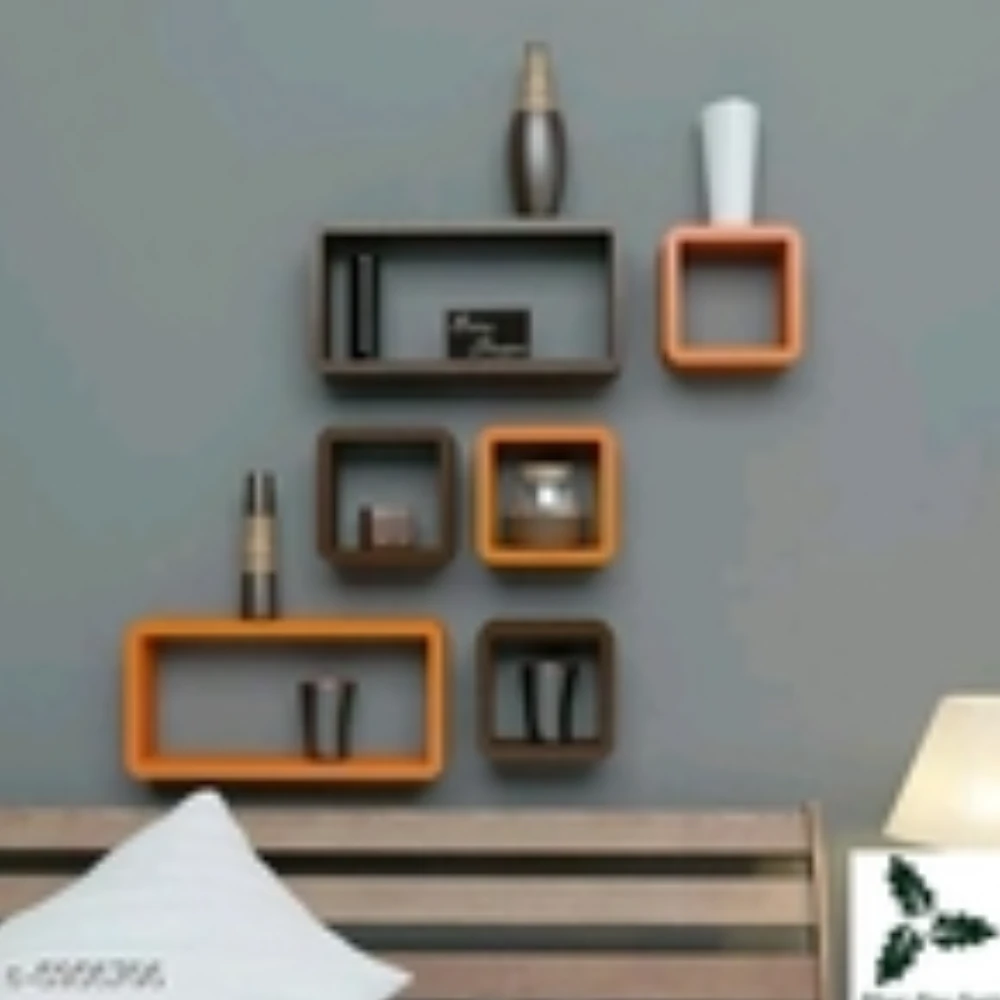 Elite Decorative Wooden Wall Shelves (1-Product Breadth: 16 Inch Product Height: 8 Inch)