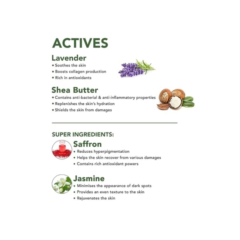 Skivia Calming Body Butter With Saffron & Lavender - 200 g