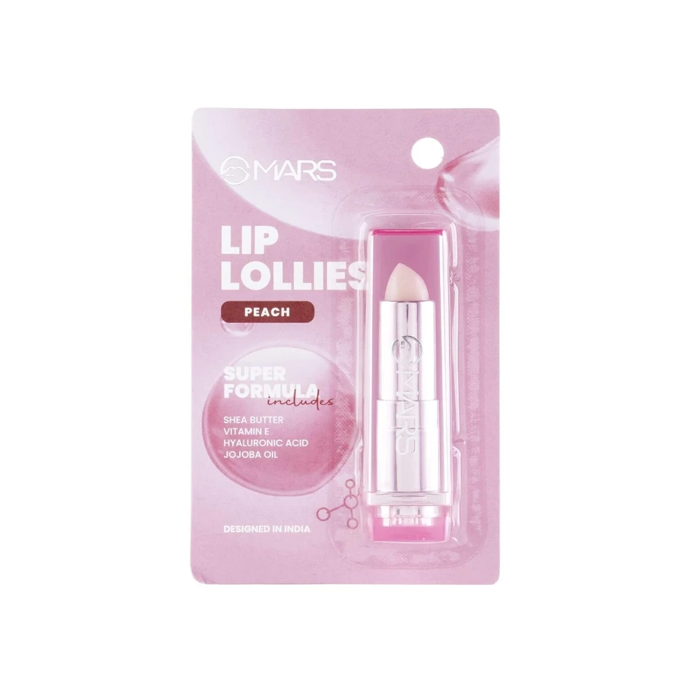 MARS Tinted Lip Balm for Men & Women | Non-Sticky, Moisturising & Nourishing | Enriched with Vitamin-E, Jojoba Oil, Shea Butter and Hyaluronic Acid (3.2g) (STRAWBERRY) (Color-Strawberry)