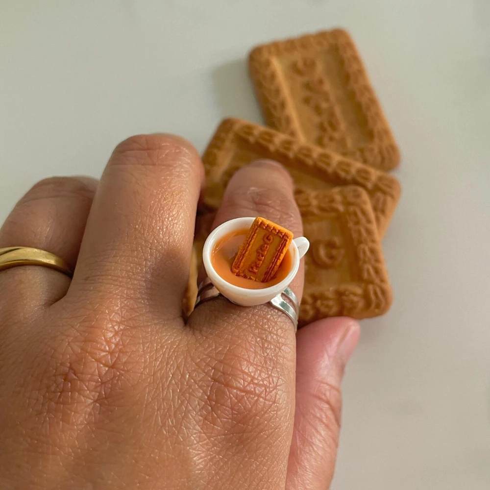 Miniature Chai Biscuit Ring