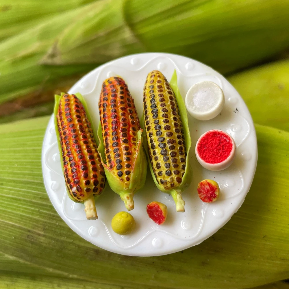 Mini Masala Corn Platter Magnet