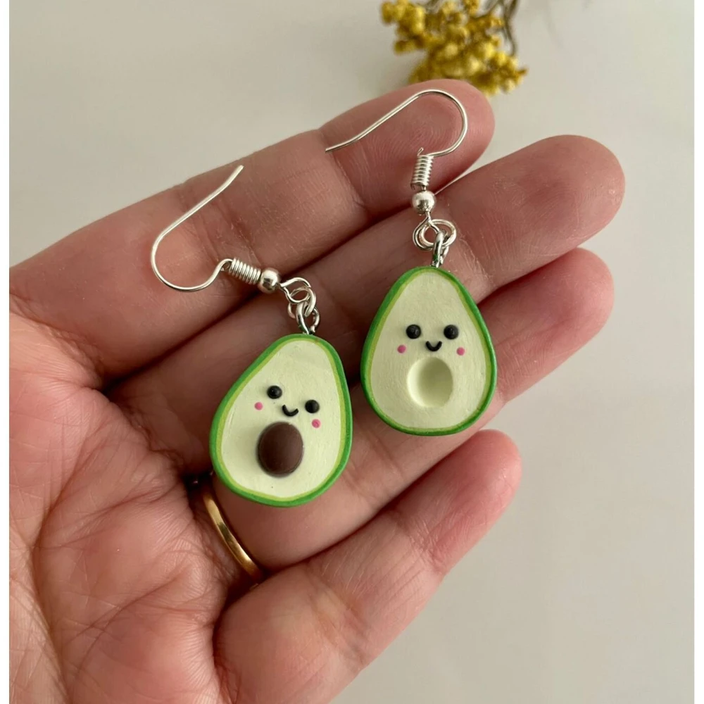 Miniature Avocado Best Friends Earrings