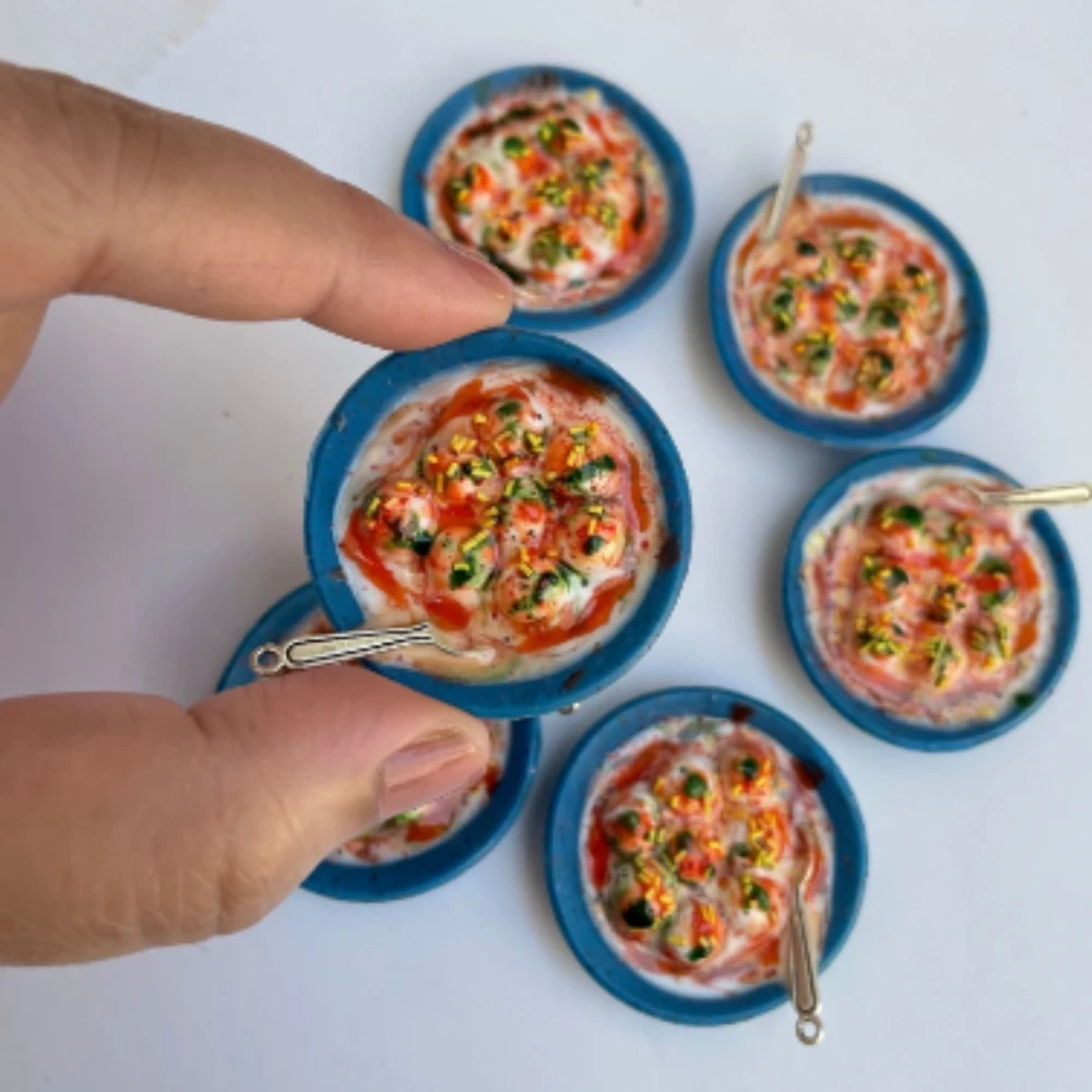 Miniature Dahi Vada Fridge Magnet