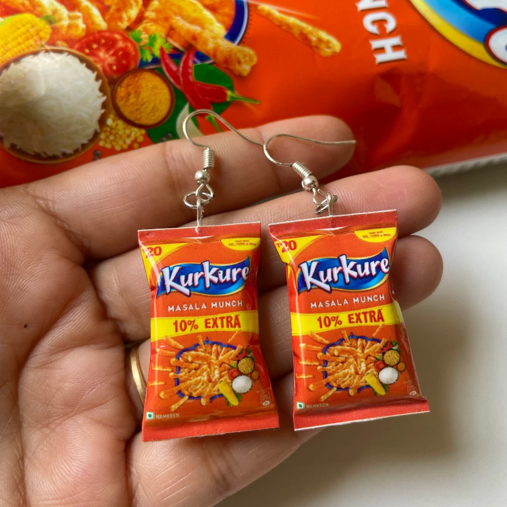 Miniature Kurkure Earrings