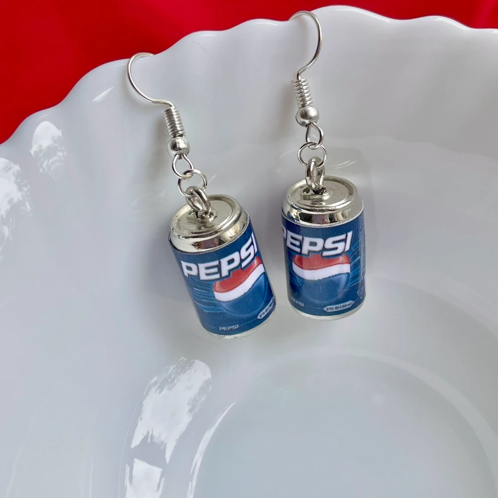 Miniature Pepsi Earrings