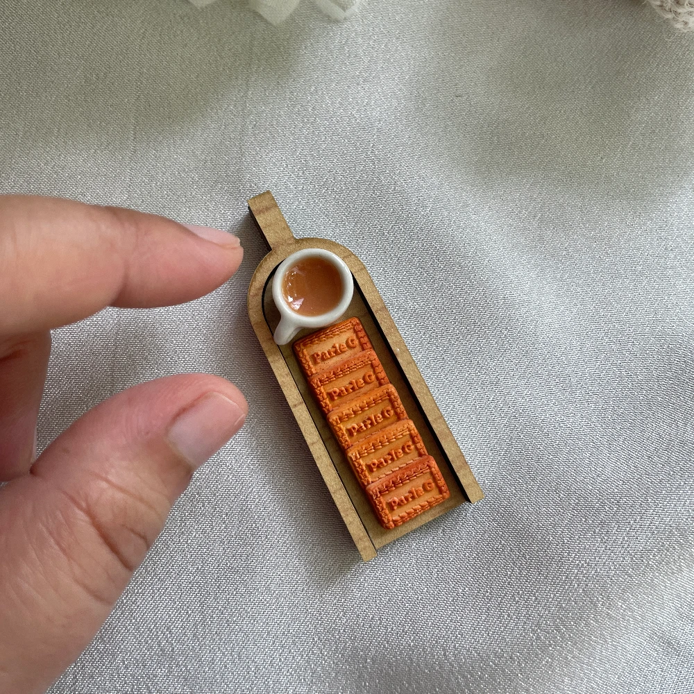 Miniature Chai Parle-G Breakfast Magnet