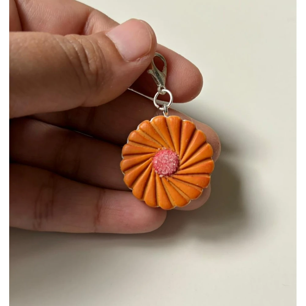 Miniature Jim Jam Biscuit Hanging Charms