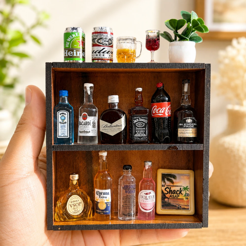 Miniature Bar Shelf Display Magnet