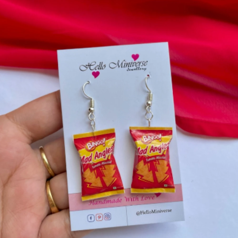 Bingo Mad Angle Earrings