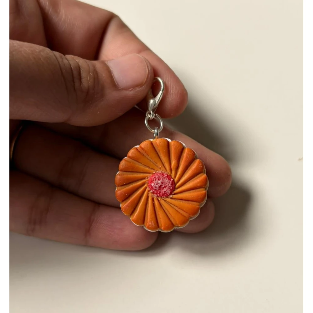 Miniature Jim Jam Biscuit Hanging Charms
