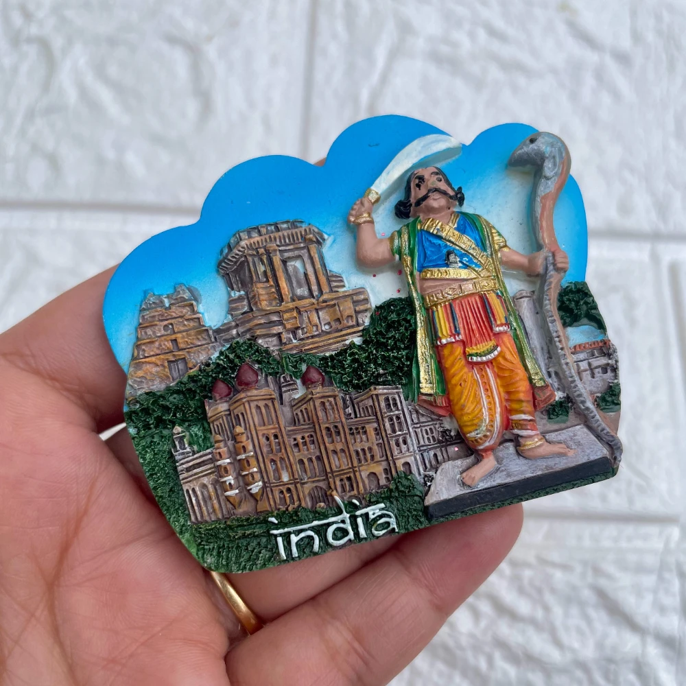 Karnataka Tourist Places Fridge Magnet