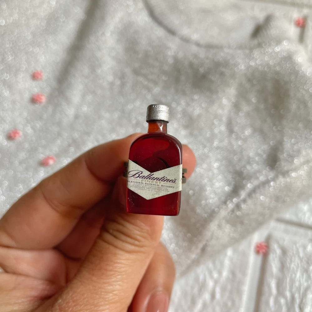 Miniature Ballentine Whiskey Ring