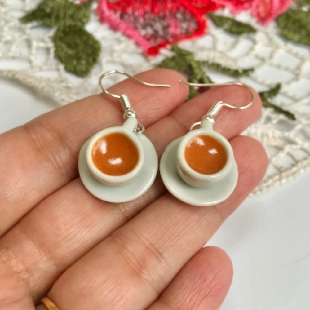 Tea Cup Earrings